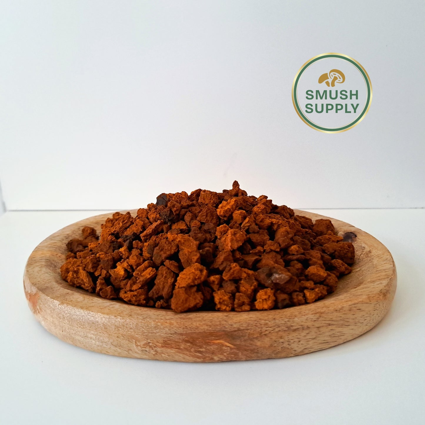 Trozos de Chaga (0.2 a 1 cm) 100 g - Cosecha 2025 | Alta Concentración de Beta-Glucanos, Polisacáridos, Antioxidantes y Más para una Infusión Superior | Hongo Medicinal Premium