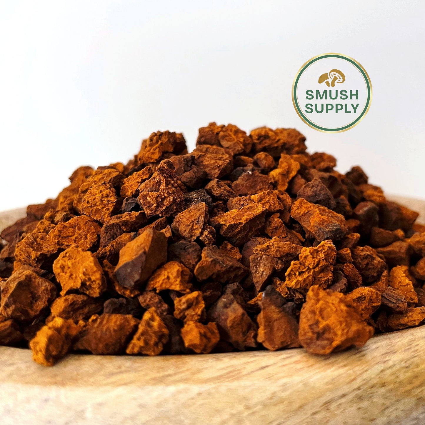 Trozos de Chaga (0.2 a 1 cm) 100 g - Cosecha 2025 | Alta Concentración de Beta-Glucanos, Polisacáridos, Antioxidantes y Más para una Infusión Superior | Hongo Medicinal Premium